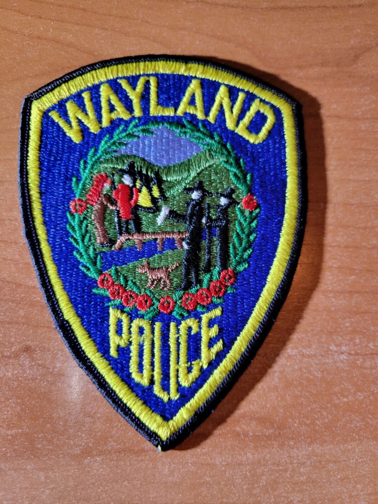 Wayland  MA Police Patch