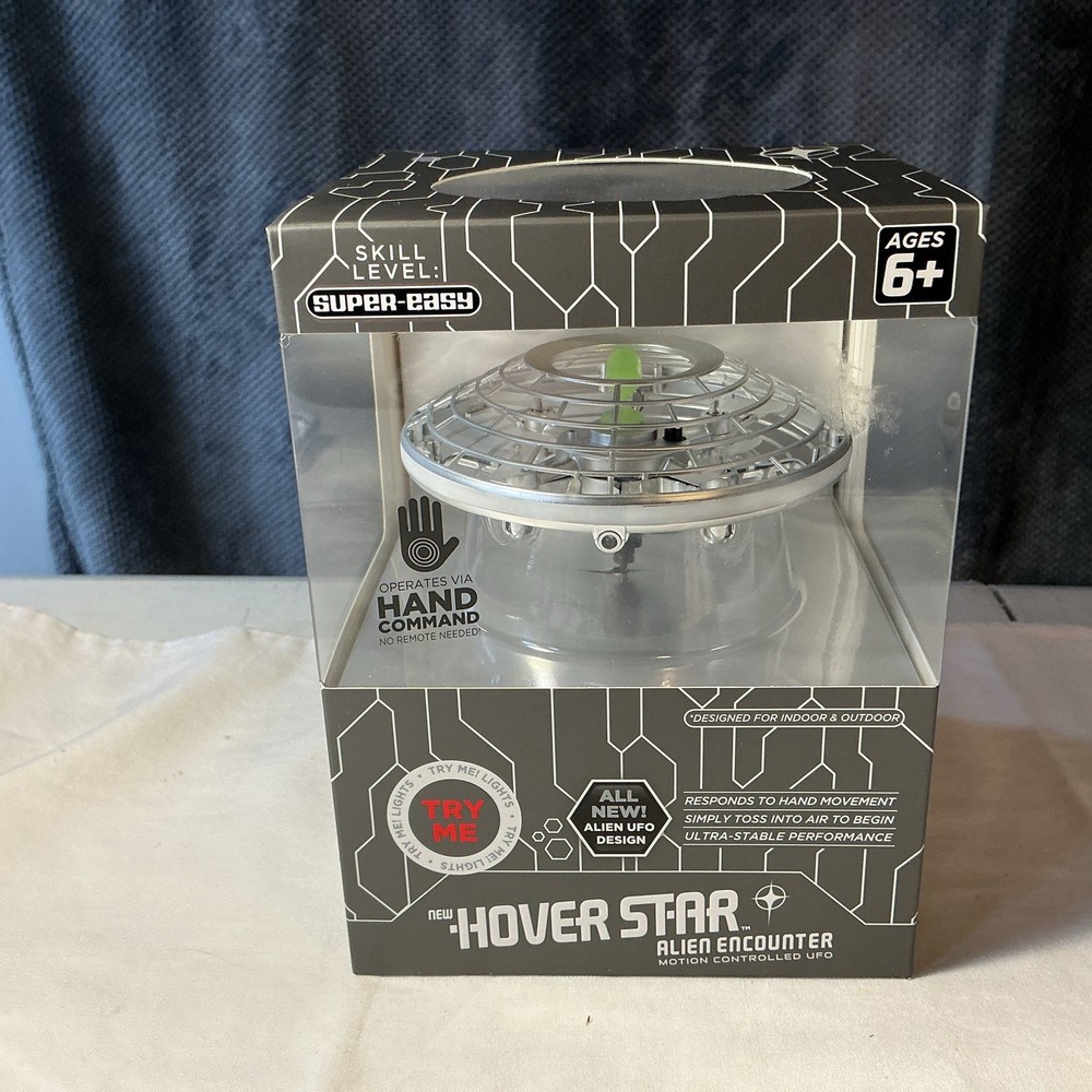 Hover Star Alien Encounter Motion Controlled UFO. Brand New!!