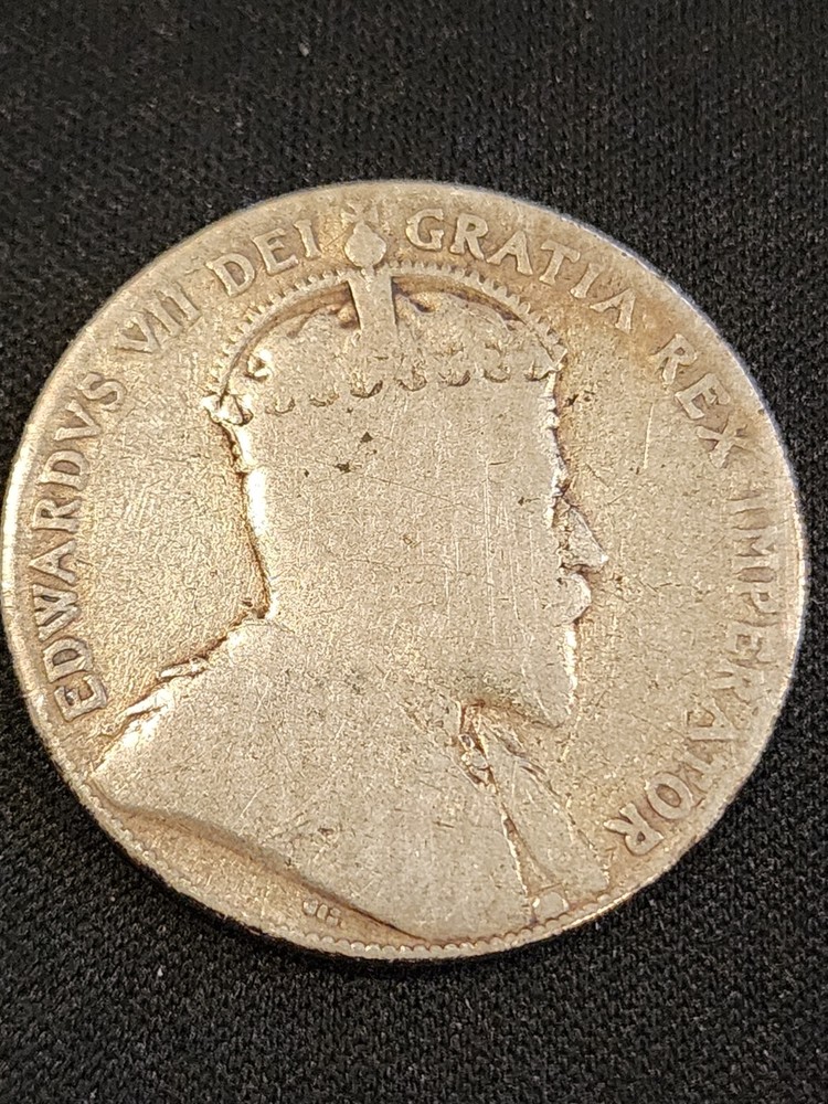 1908 Canada 50 Cents Silver Coin
