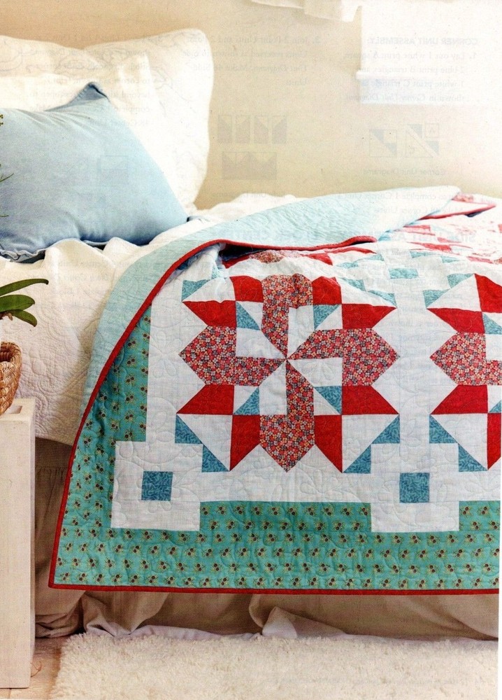 Cornerstone Quilt Pattern Pieced GG
