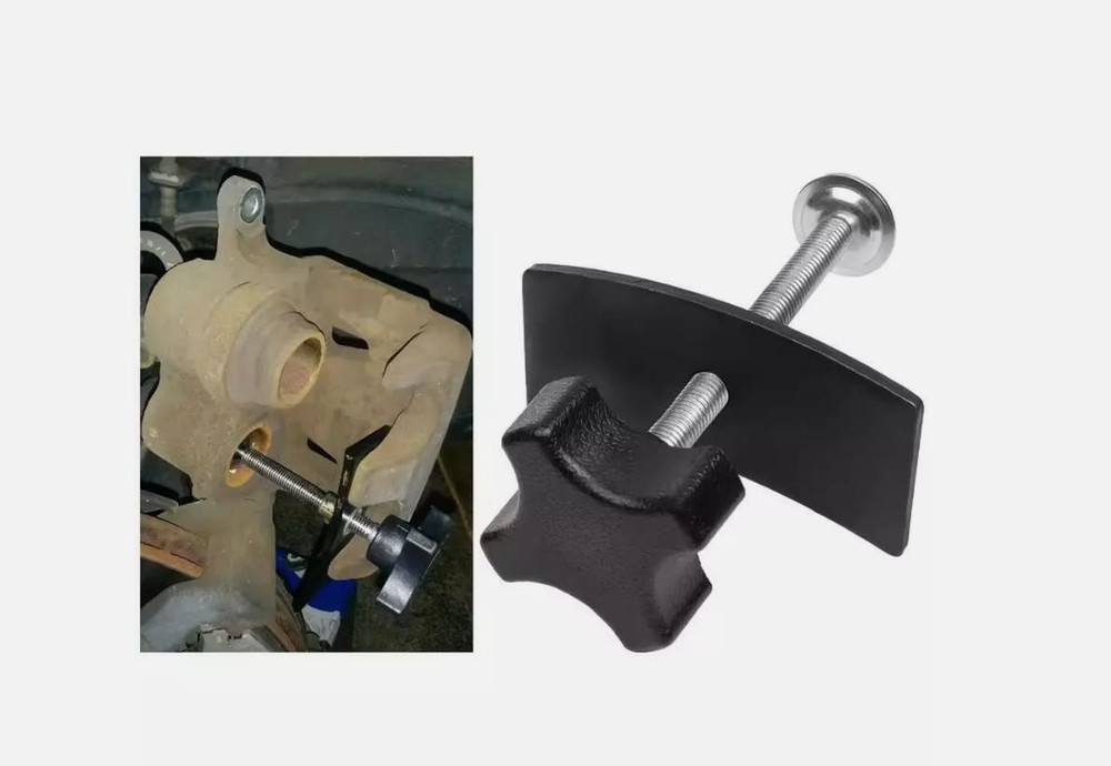 Piston Compressor Steel Press Tool Disc Brake Pad Spreader Installation Caliper