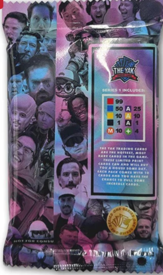 Barstool Yak Trading Cards Pack IN HAND. FREE SHIPPING