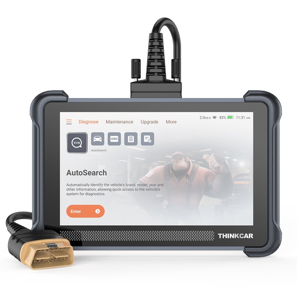 ThinkScan 672 Full OBD2 Scanner Car System Diagnostic Tool 28+Reset W/ Endoscope
