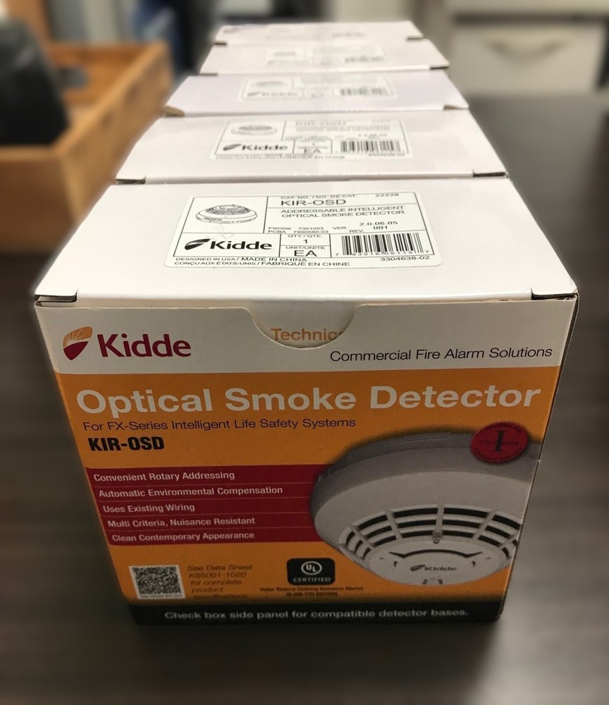 KIDDE KIR-OSD - ADDRESSABLE OPTICAL SMOKE DETECTOR (NEW)