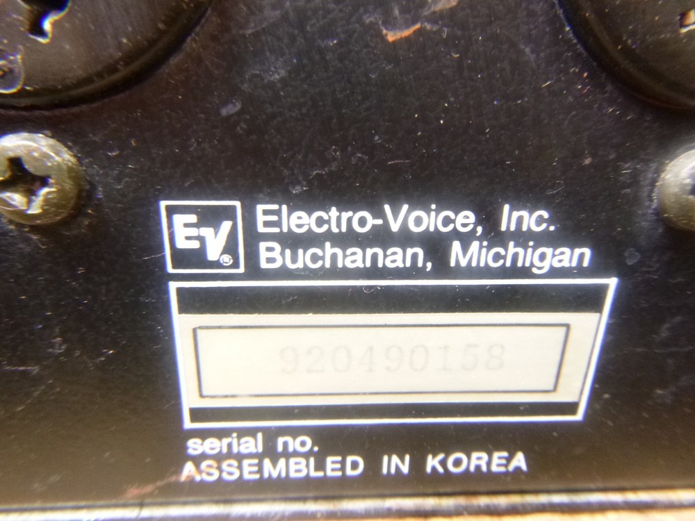 EV Model 7200 Stereo Power Amplifier - AS-IS