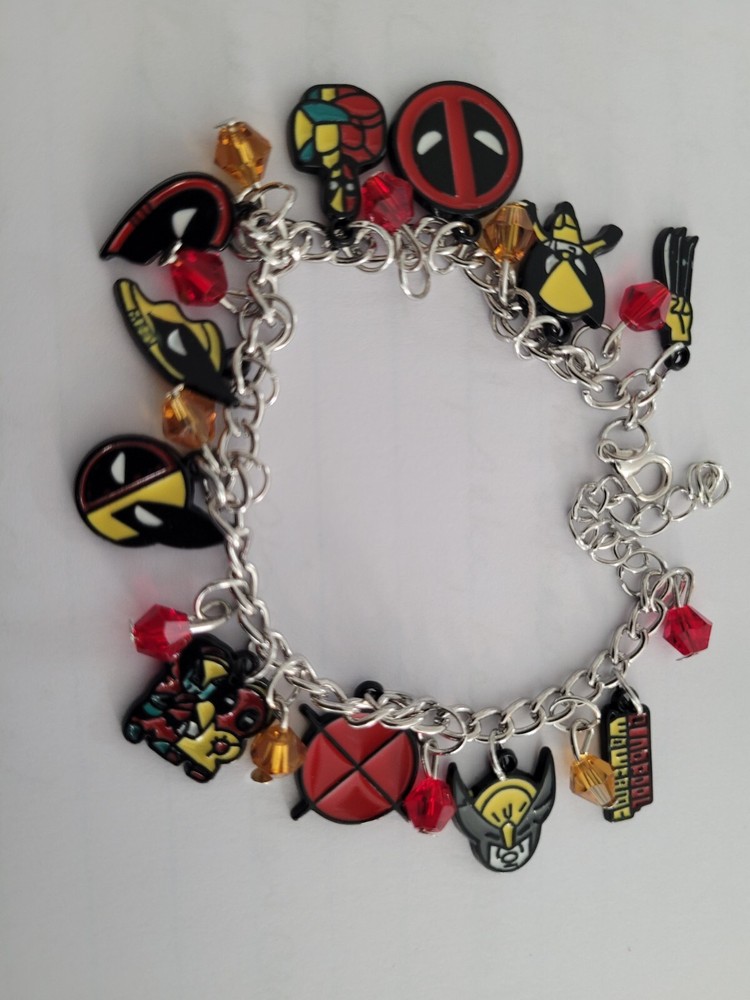 Wolverine And Deadpool (Unofficial) Charm Bracelet