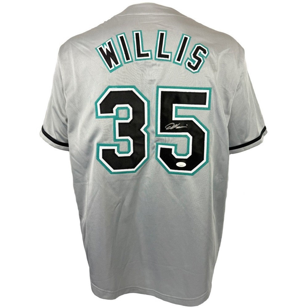 Dontrelle Willis autographed signed jersey MLB Florida Marlins JSA COA