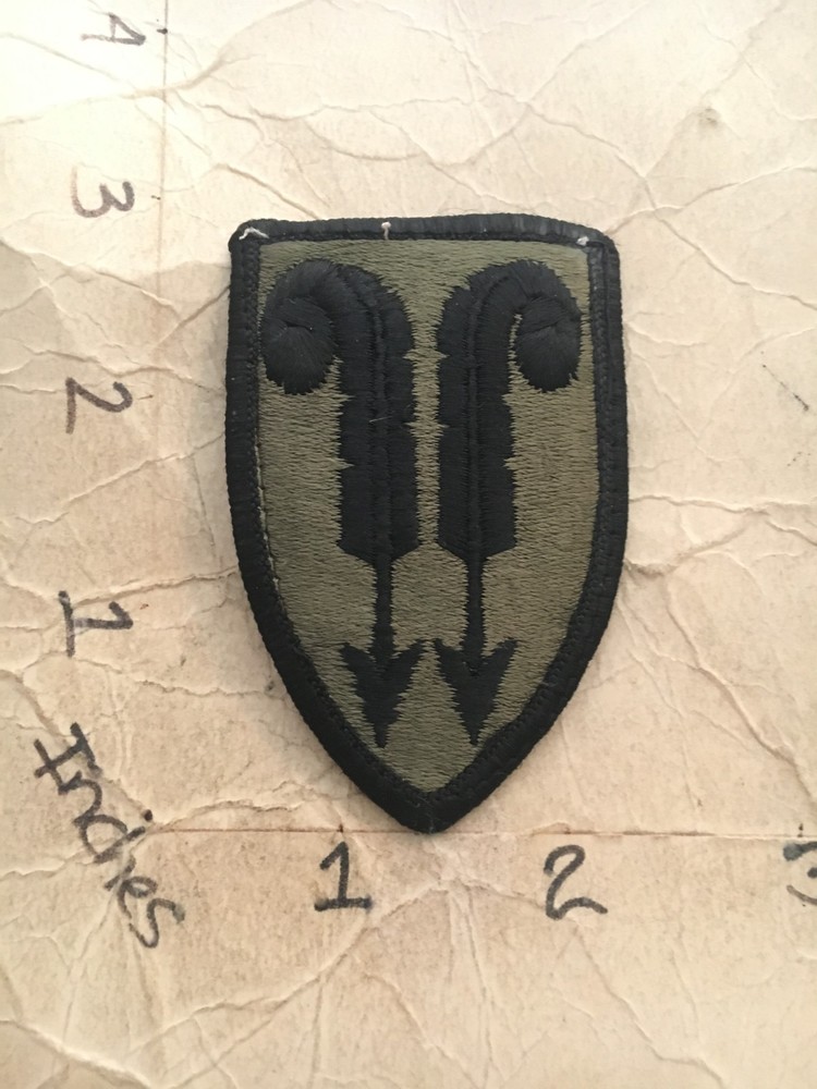 US Army 22nd Support Brigade m/e subdued patch 10/9/25