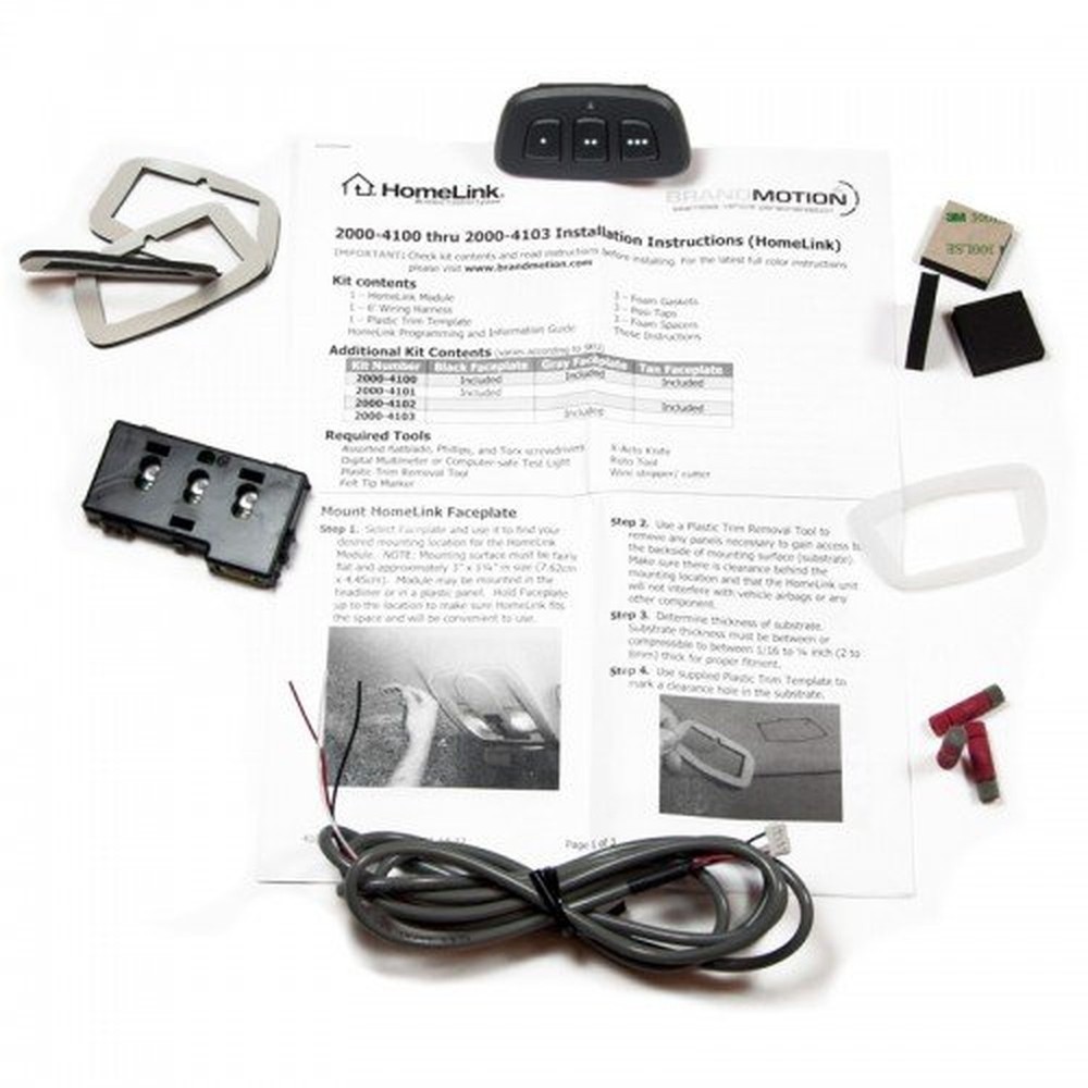 Brandmotion 20004101 HomeLink Wireless Control System