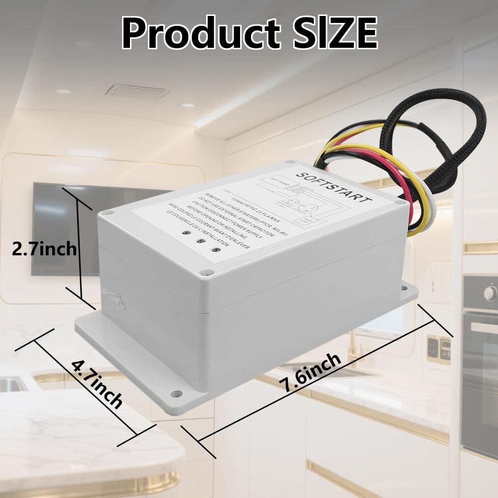 1497 3601 AC Capacitor Soft Start Control Kit Soft Start Compatible