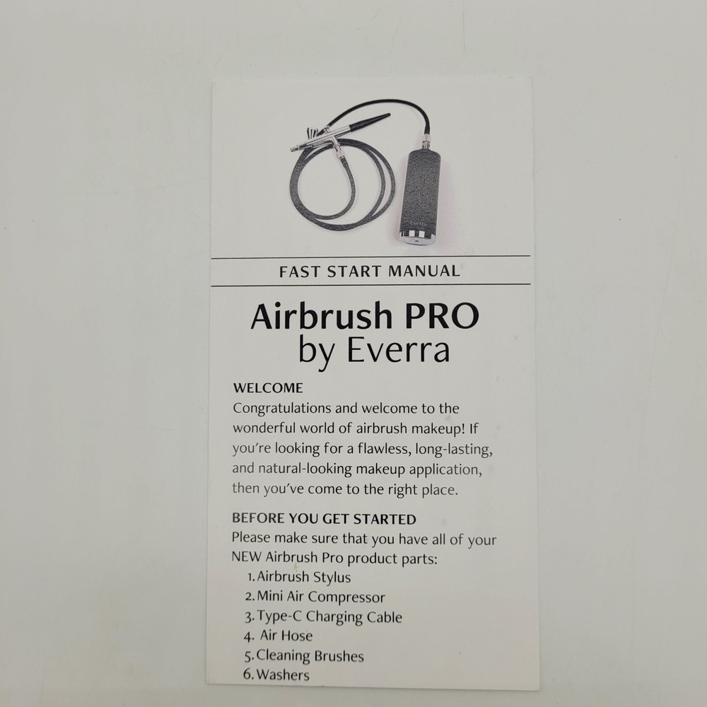 Everra Auto Intellectual Airbrush Pro Model # METU-80