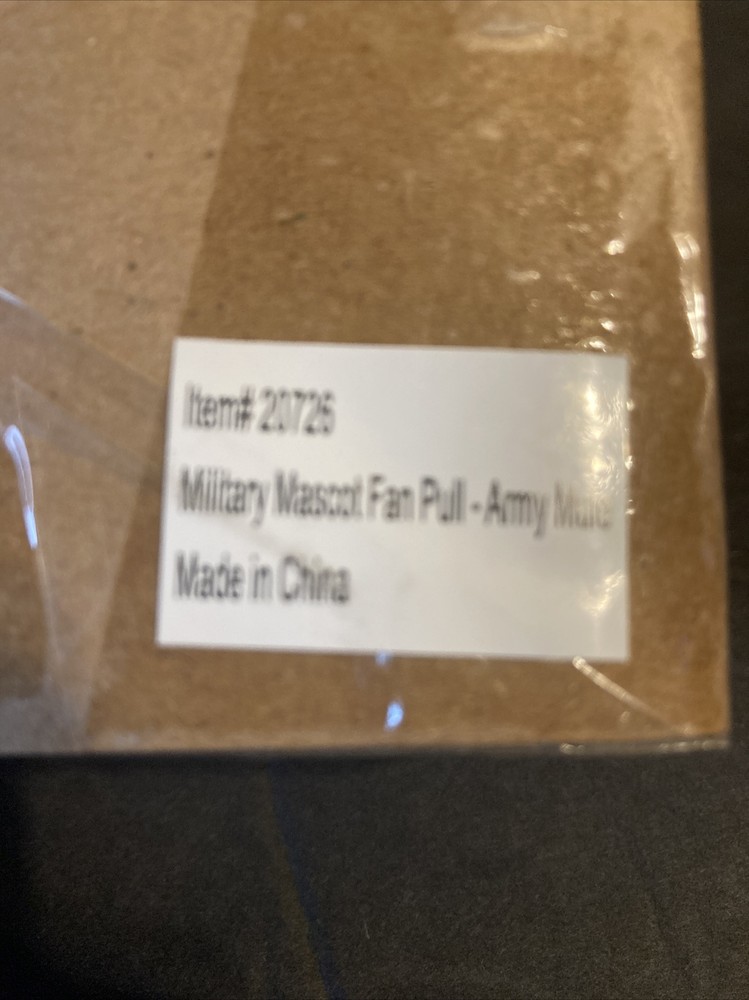 Ceiling Fan Pull Chain, Military Mascots ~ Army Mule