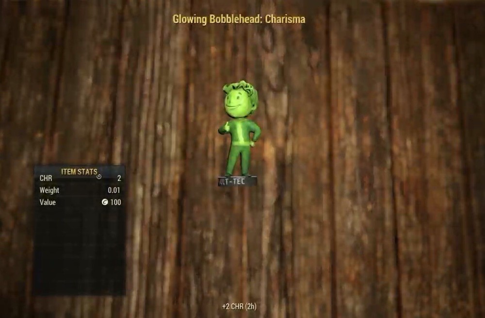 (Xbox) 1 Glowing Bobblehead: Charisma