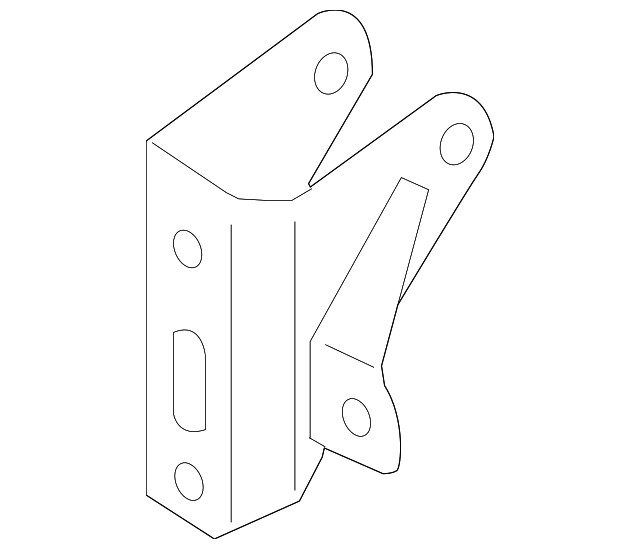 Genuine GM Rear Automatic Transmission Mount Bracket 88975607