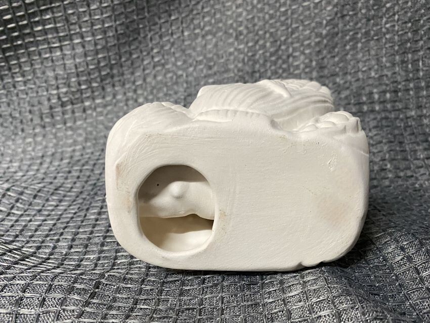 Napkin Holder Celery and Corn Kitchen Dining Ceramic Bisque READY TO PAINT
