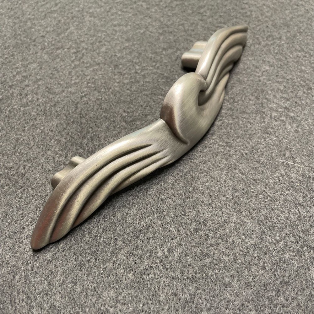 3" or 3-3/4" Dual Mount Flying Eagle Pull Brushed Satin Pewter