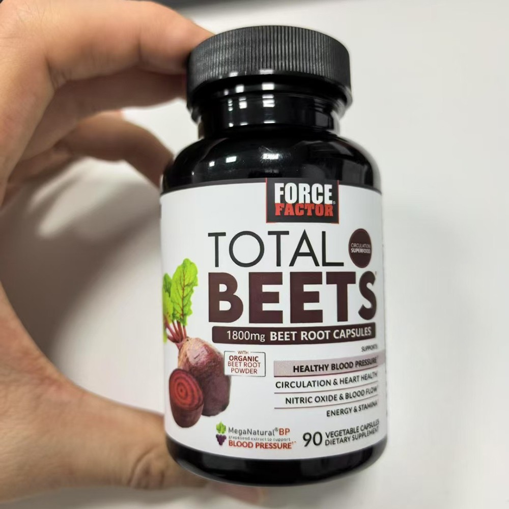 1-3X Total Beets Blood Pressure Support Beet Root Capsules, Circulation Support