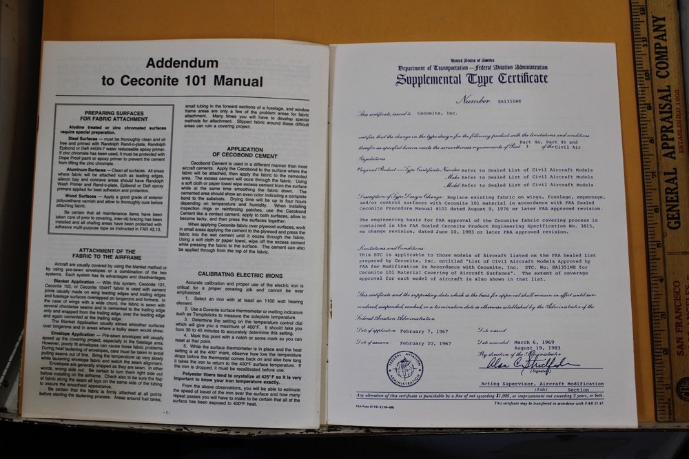 1983 Ceconite Procedure Manual #101