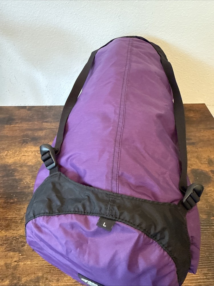 Granite Gear Round Rock Solid Compression Stuff Sack 22L Large Purple EUC