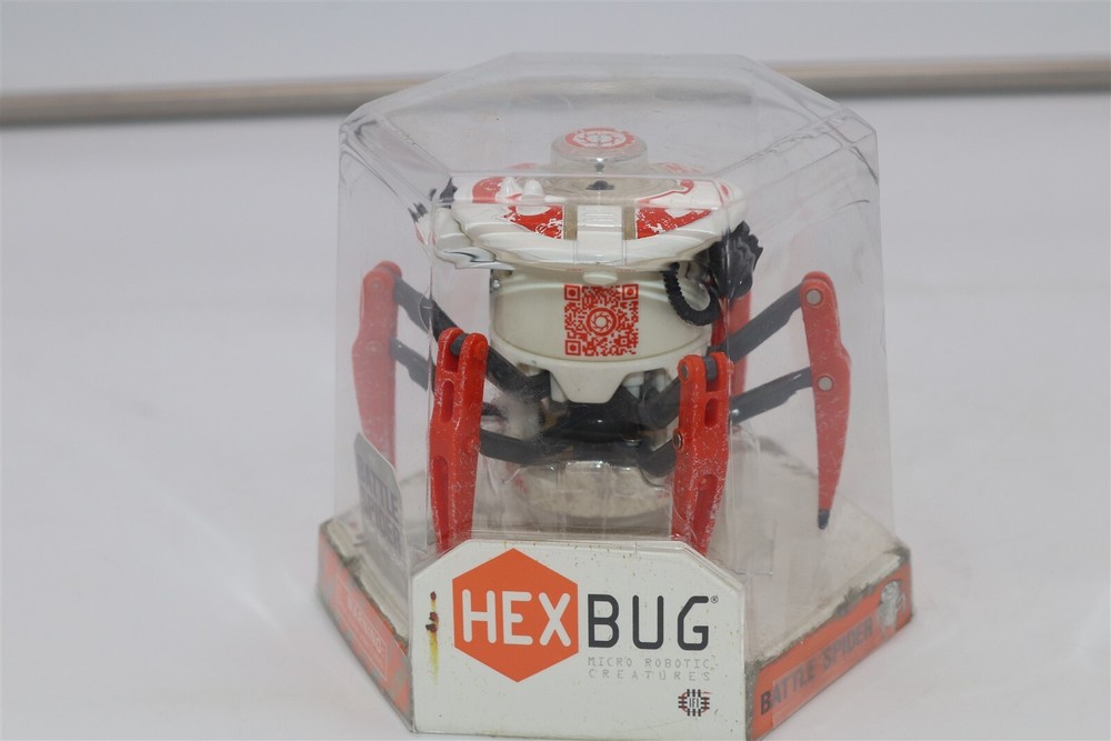 Hexbug Micro Robotic Creature Remote Control Battle Spider w/ light - NEW -