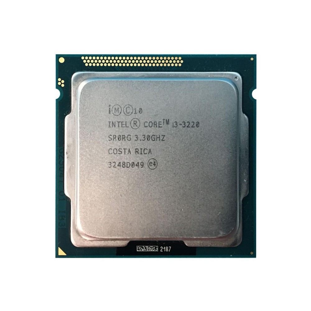 Intel SR0RG Core i3 i3-3200 i3-3220 Dual-core (2 Core) 3.30 GHz Processor