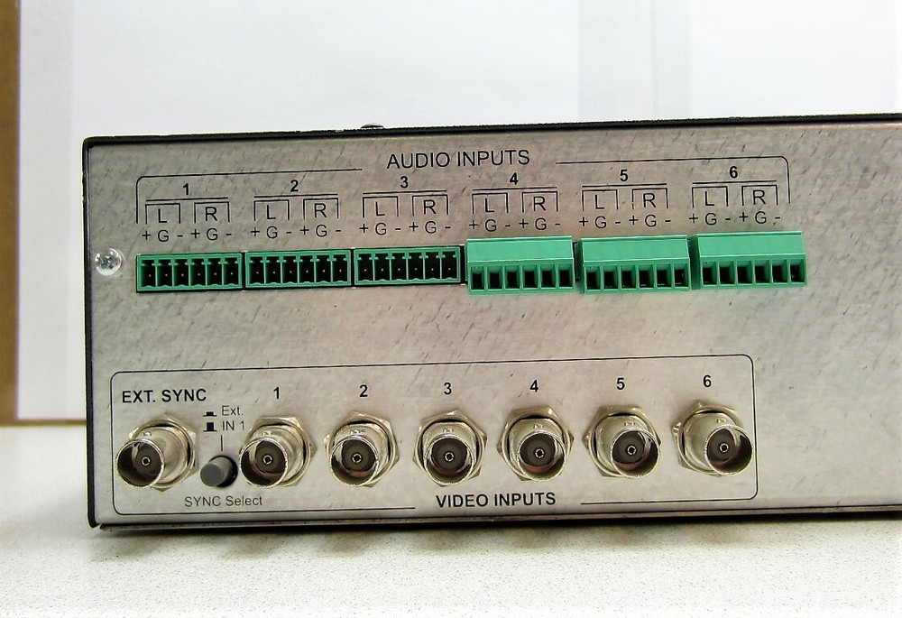 Kramer VS-646 6x6 Video/Balanced Audio Matrix