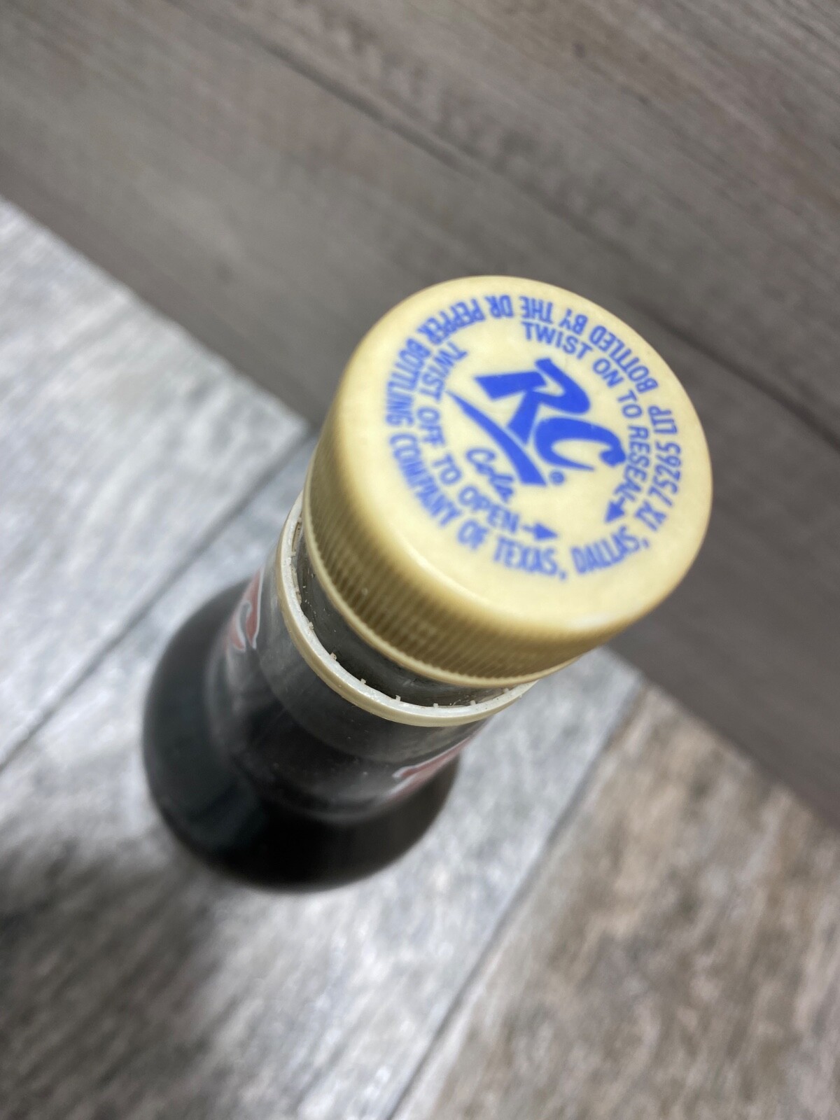 Vintage RC ROYAL CROWN COLA 12 oz. Soda Bottle full