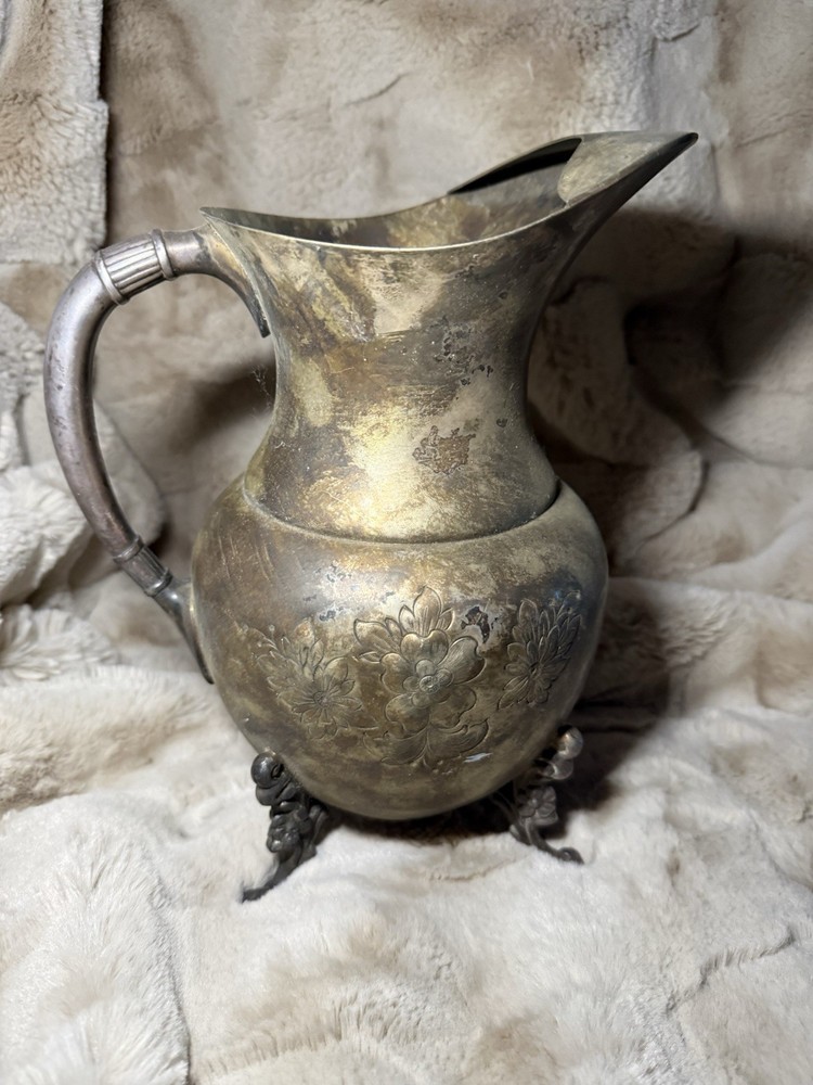 Sheridan Silversmiths Tea Pitcher *Hand Crafted*