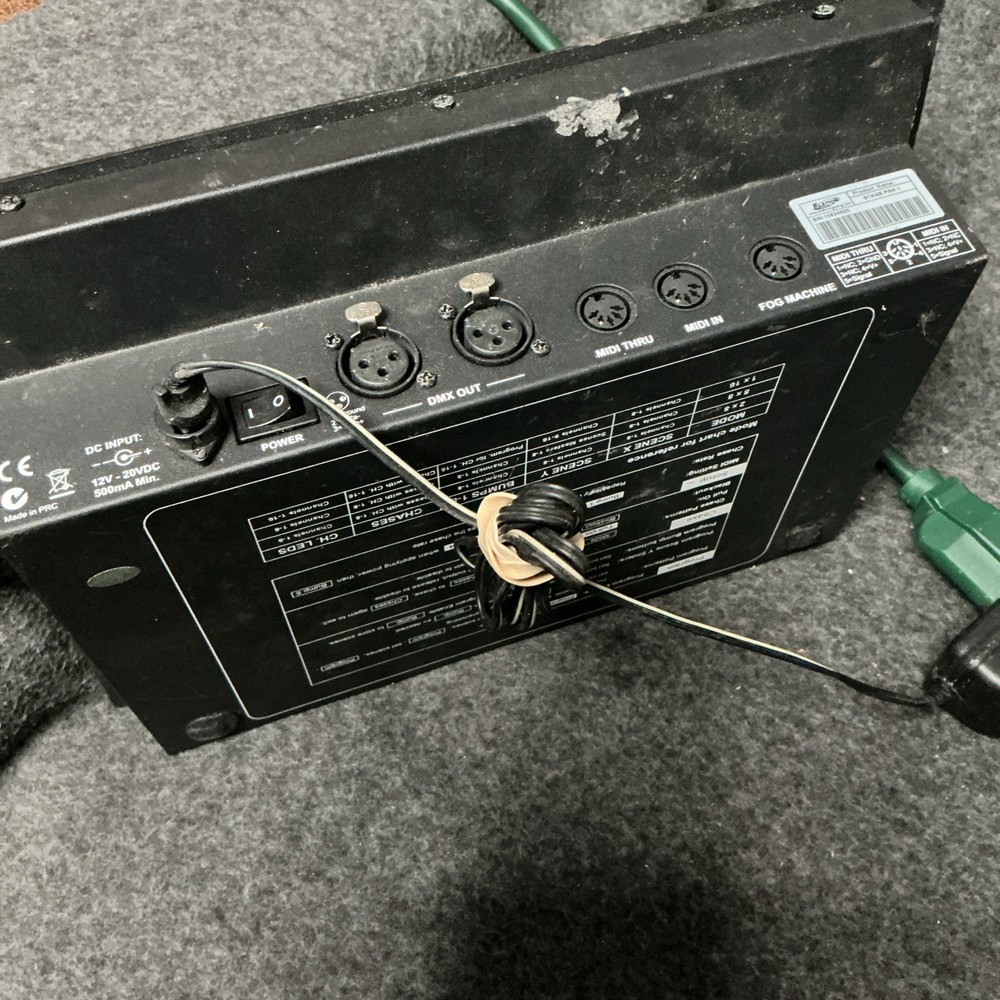 Elation Stage Setter-8 DMX lighting controller console Powers On, Untested