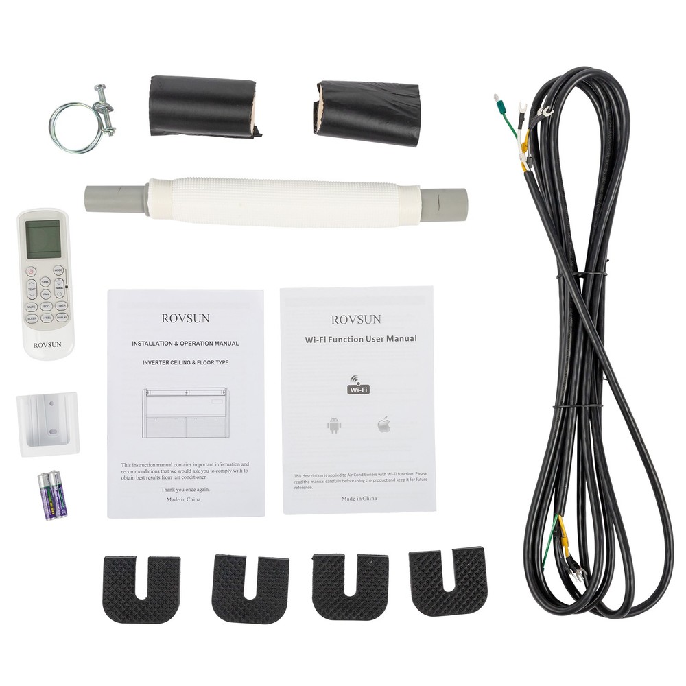 18000 BTU Floor Ceiling Mounted Air Conditioner Ductless Mini Split AC/Heating