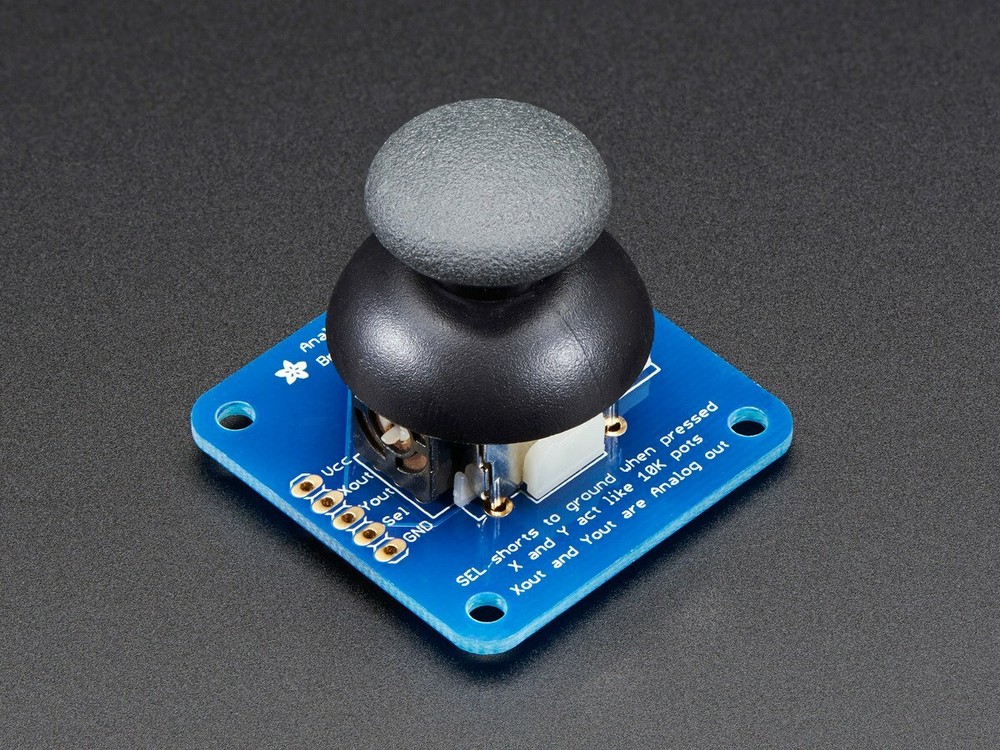 [3DMakerworld] Adafruit Analog 2-axis Thumb Joystick - Select Button + Breakout