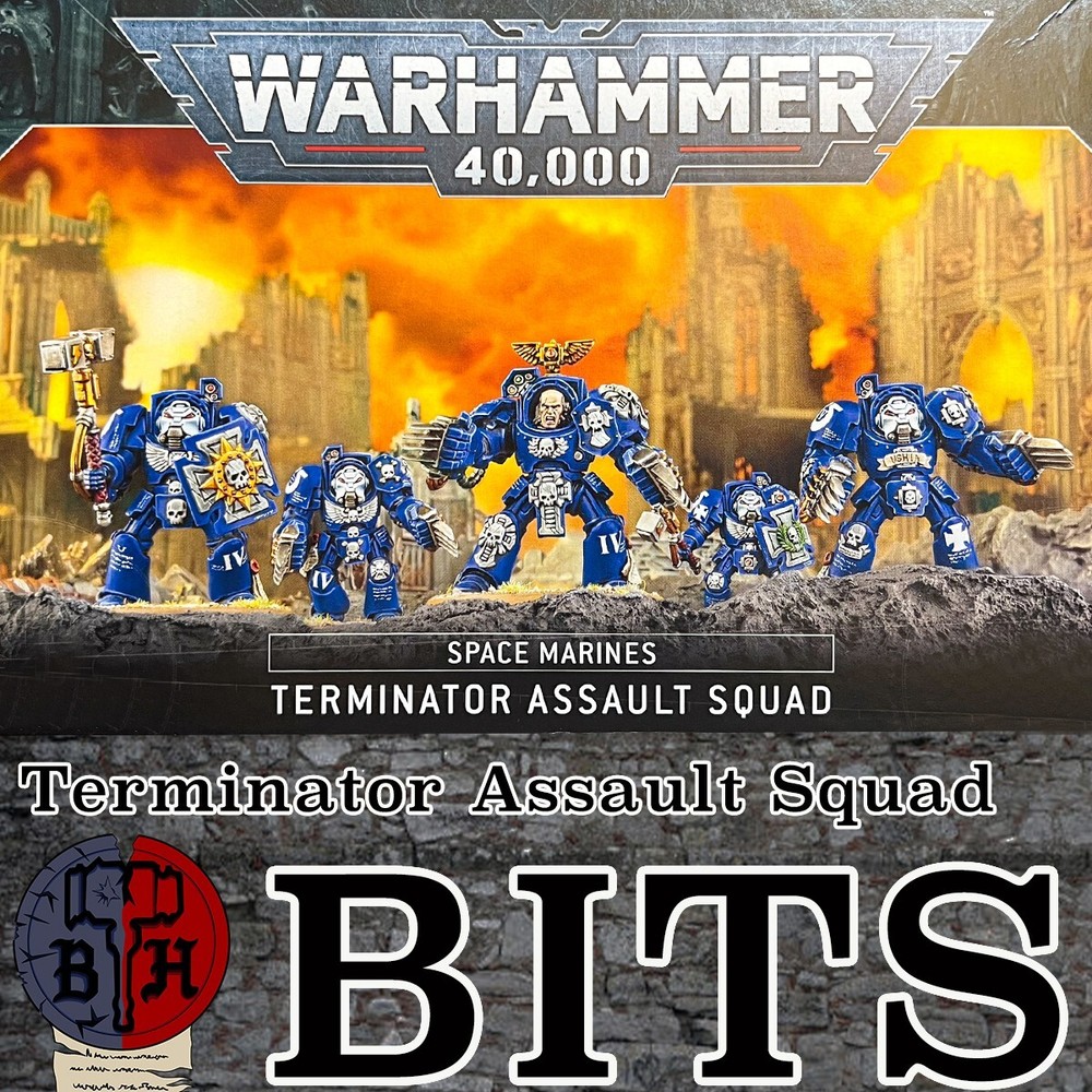 Warhammer 40k Space Marines Terminator Assault Squad BITS multi-listing