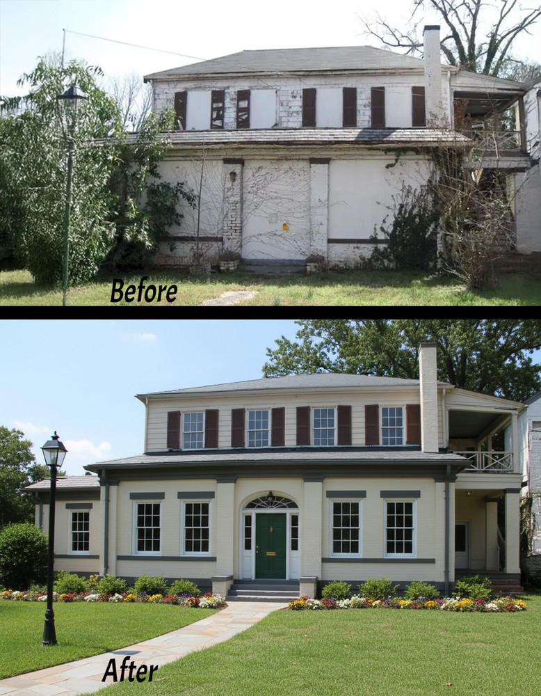 Distressed Property Visualization – Before & After Image Packages for Flippers