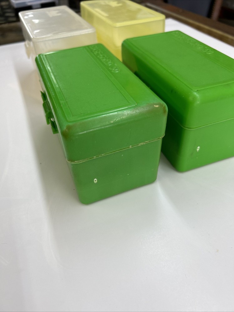 4- Case Guard 50 Round Plastic Boxes