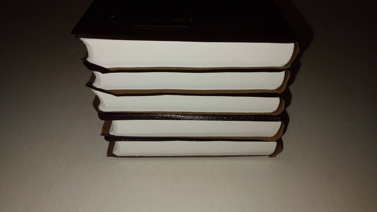 חמשה חמשי תורה Five Books of Moses Chumash Torah 5 Volume Set Hebrew Flex Covers