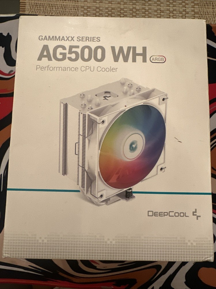DeepCool AG500 WH ARGB Single-Tower Performance CPU Cooler