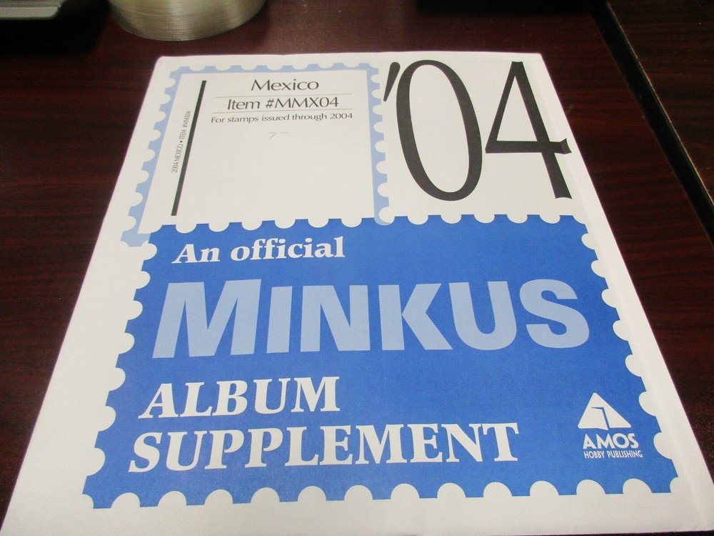 "MINKUS"  ALBUM SUPPLEMENT  MEXICO ITEM #MMX04     W/FREE SHIPPING!!!