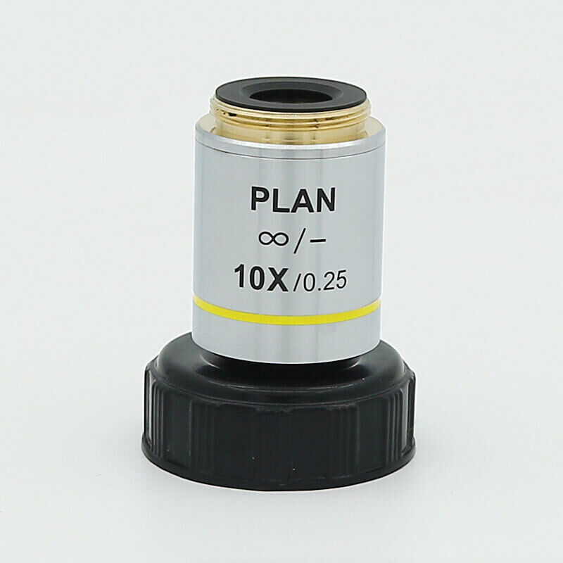 Infinity Plan Objective Lens 4X 10X 20X 40X 60X 100X for Olympus Microscope 1PC