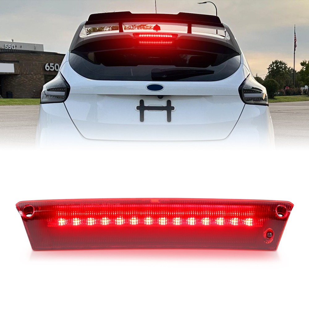 For 2012-2018 Ford Focus Hatchback Center High Mount LED 3rd Third Brake Light