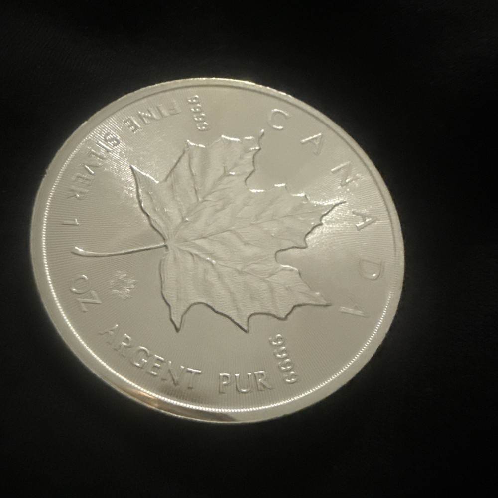 Canada Maple Leaf 2015 Silver Coin 1 oz .9999 Fine
