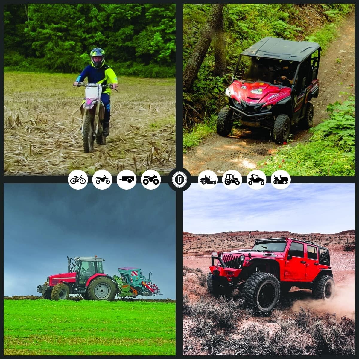 GlueTread ATV Tire Repair Kit | Complete Off-Road Tire Patch Kit