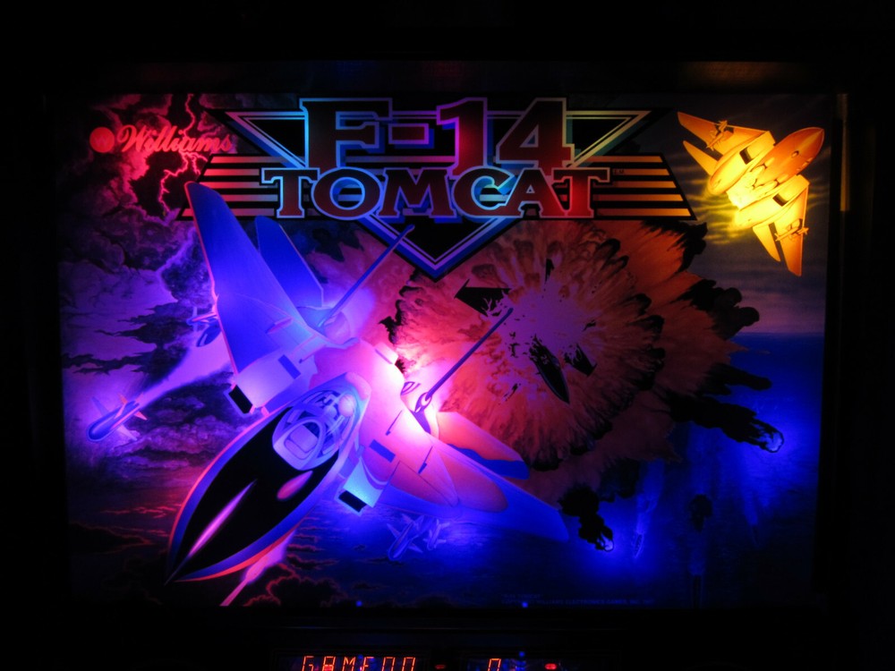 F-14 TOMCAT Complete LED Lighting Kit SUPER BRIGHT PINBALL LED KIT