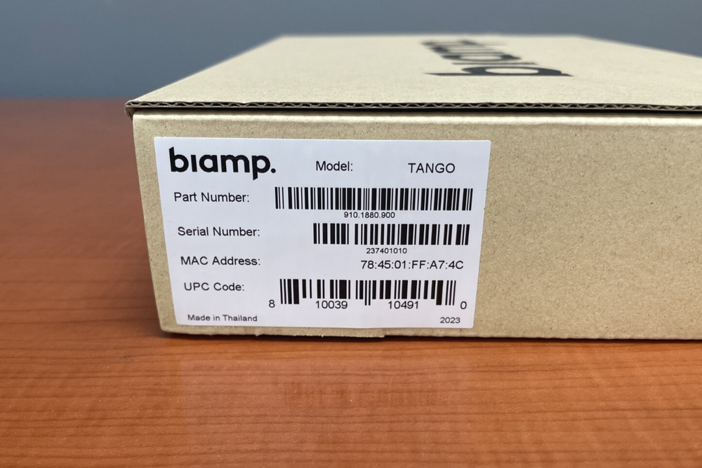 Biamp Impera TanGo Touch Panel Controller - 910.1880.900