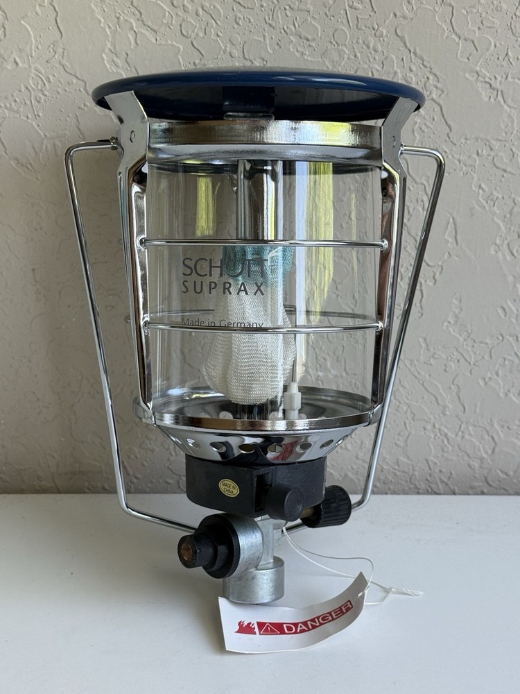 Schott Suprax Lantern Double Mantle, Propane, Made in Germany EUC