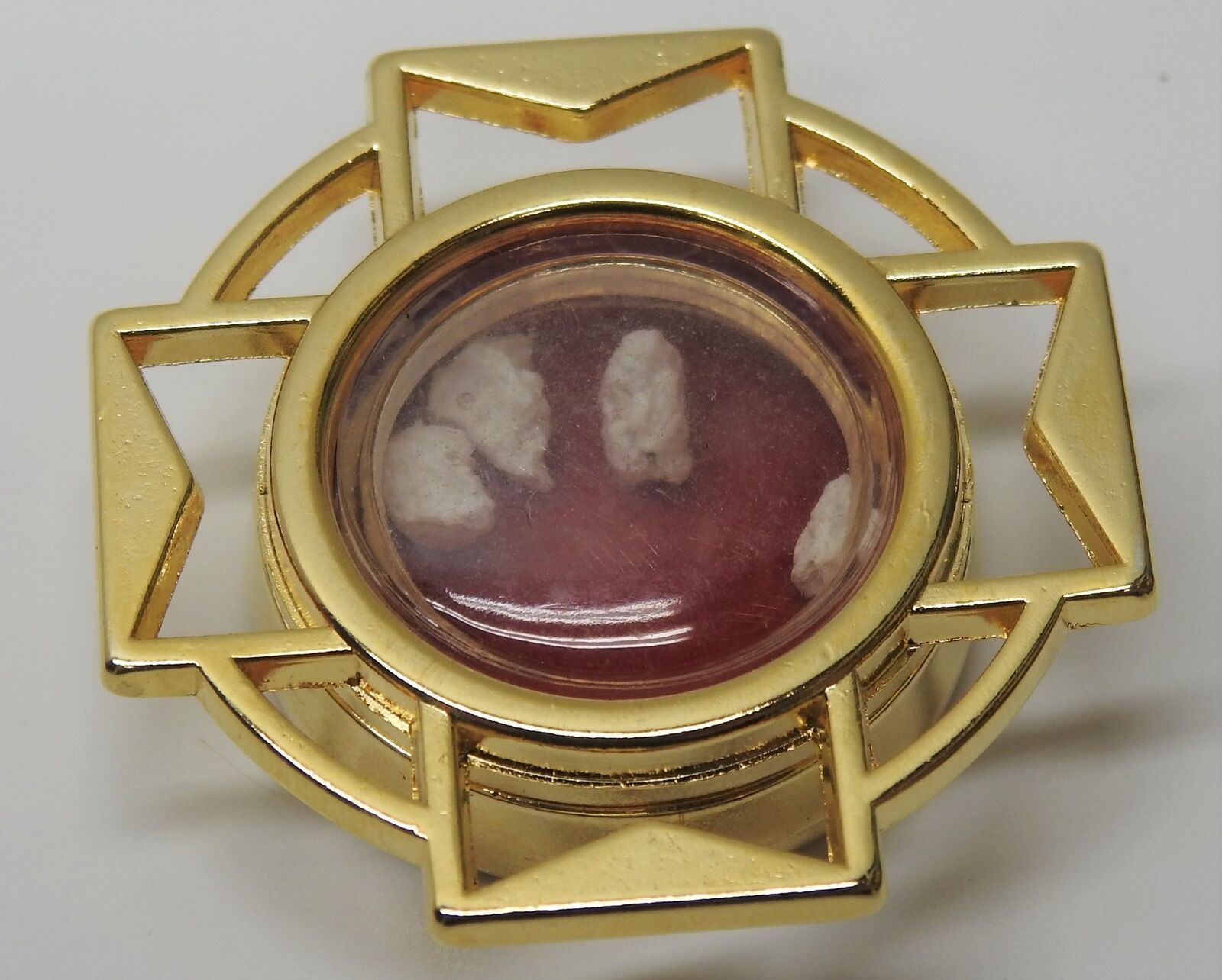 St. Michael Archangel Relic Rock - Mt Gargano Cave - Pietra Del Saniuarios Stone