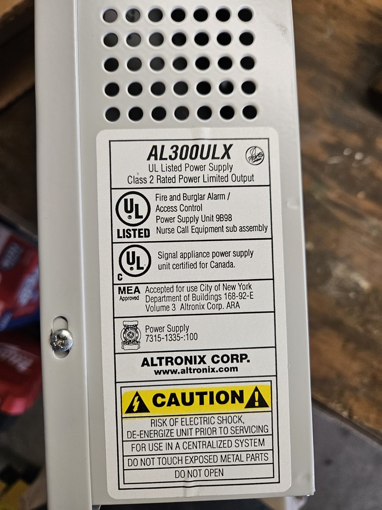 Altronix AL300ULX Power Supply Access Power Controller
