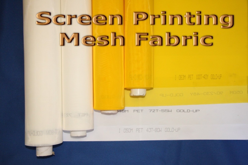 3 yards- 60 White x 63" Width Silk Screen Printing Mesh Fabric
