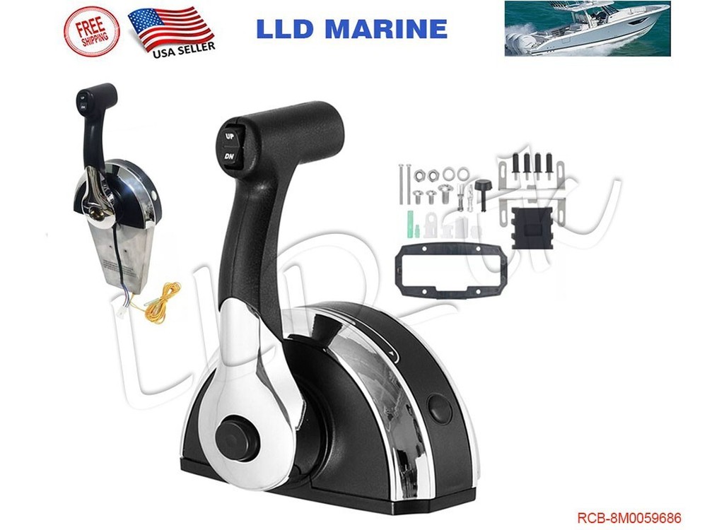 Remote Control Box Mercury Outboard Single Engine 8M0059686 Top Mount