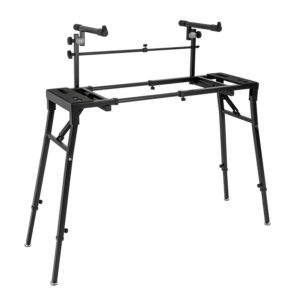 2 Tier Keyboard Holder DJ Workstation Table Console Mixer Holder Studio Mount