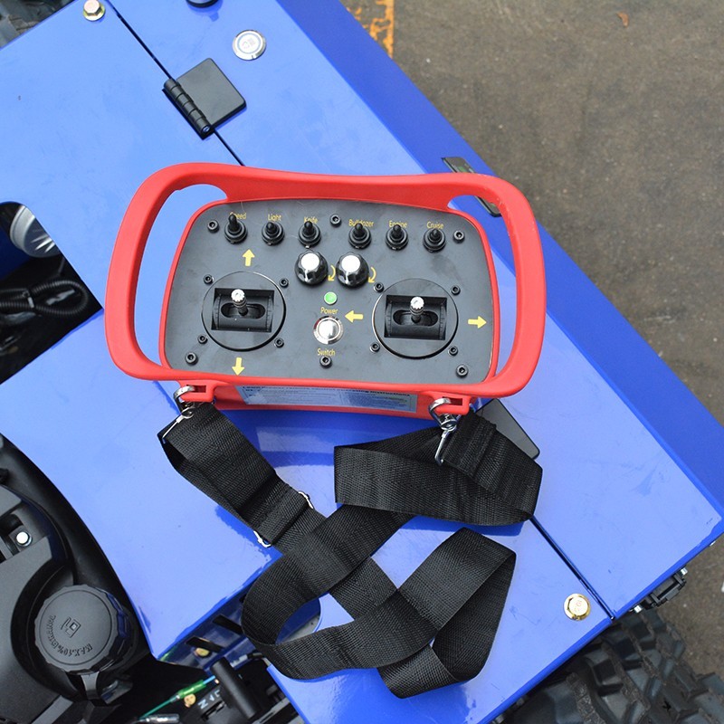 Gasoline Remote Controlled Tracked Lawn Mower RATO 225cc 7HP - Free Shipping